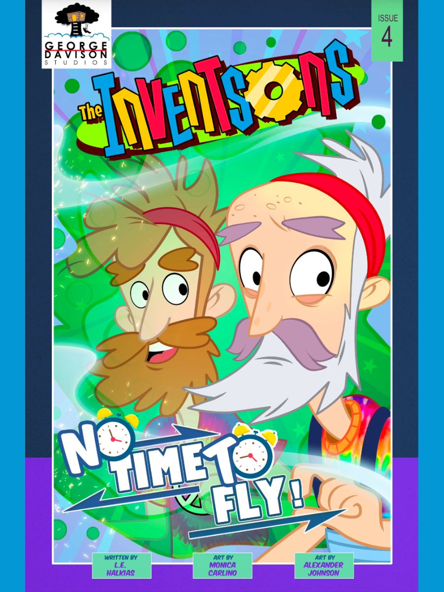 Inventionland's tweet photo. Celebrating #NationalInventorsMonth! 🎉 The Inventsons Comic Book – 4th Edition is coming soon!

The ultimate family of super-genius inventors with their mind-blowing inventions, teamwork &amp; inspiration for the next generation of innovators.

#TheInventsons #STEM #ComicsForKids https://t.co/VDUvntyQ6C