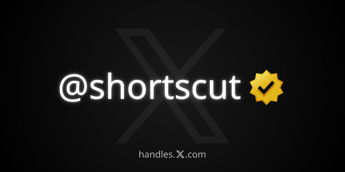 shortscut tweet media
