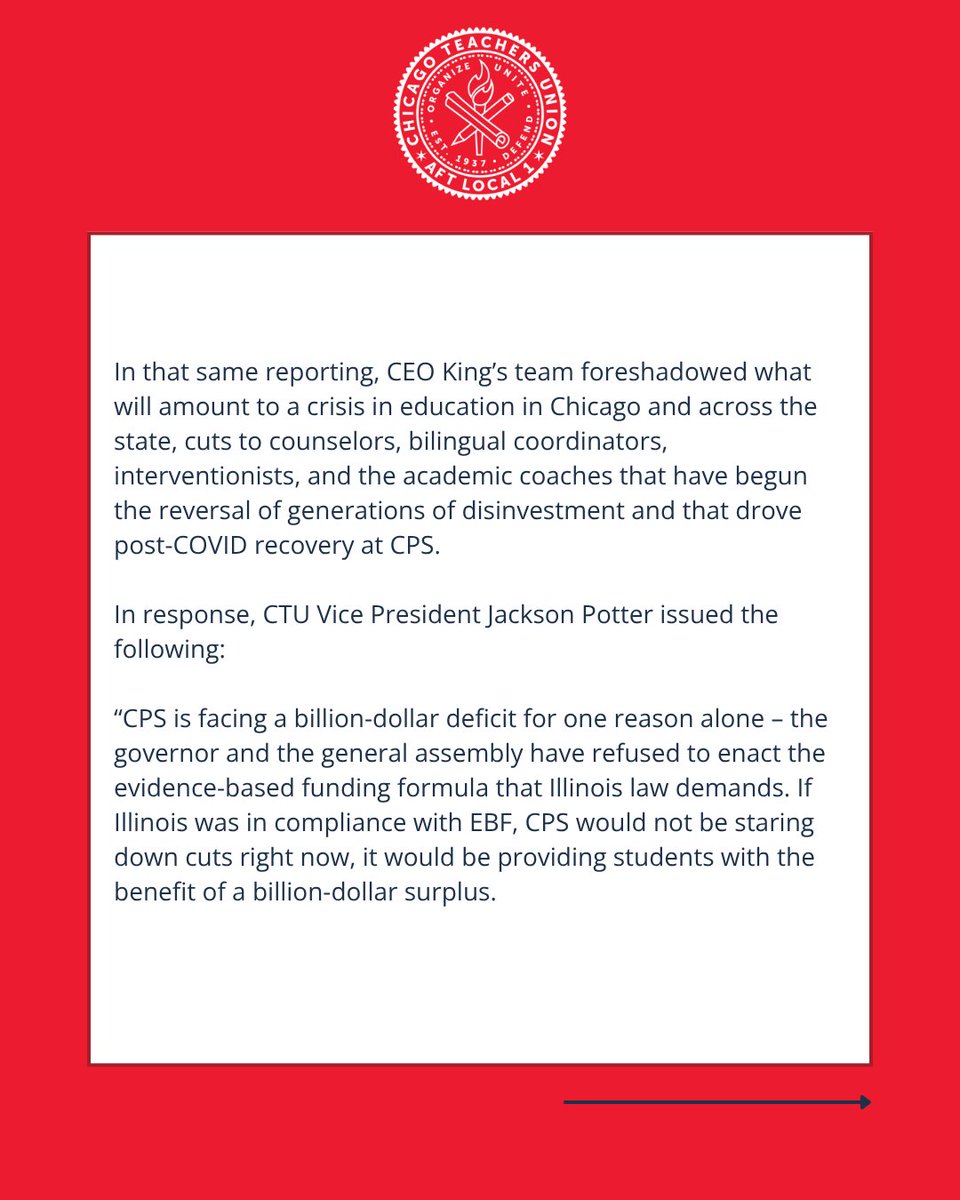 Chicago Teachers Union tweet media