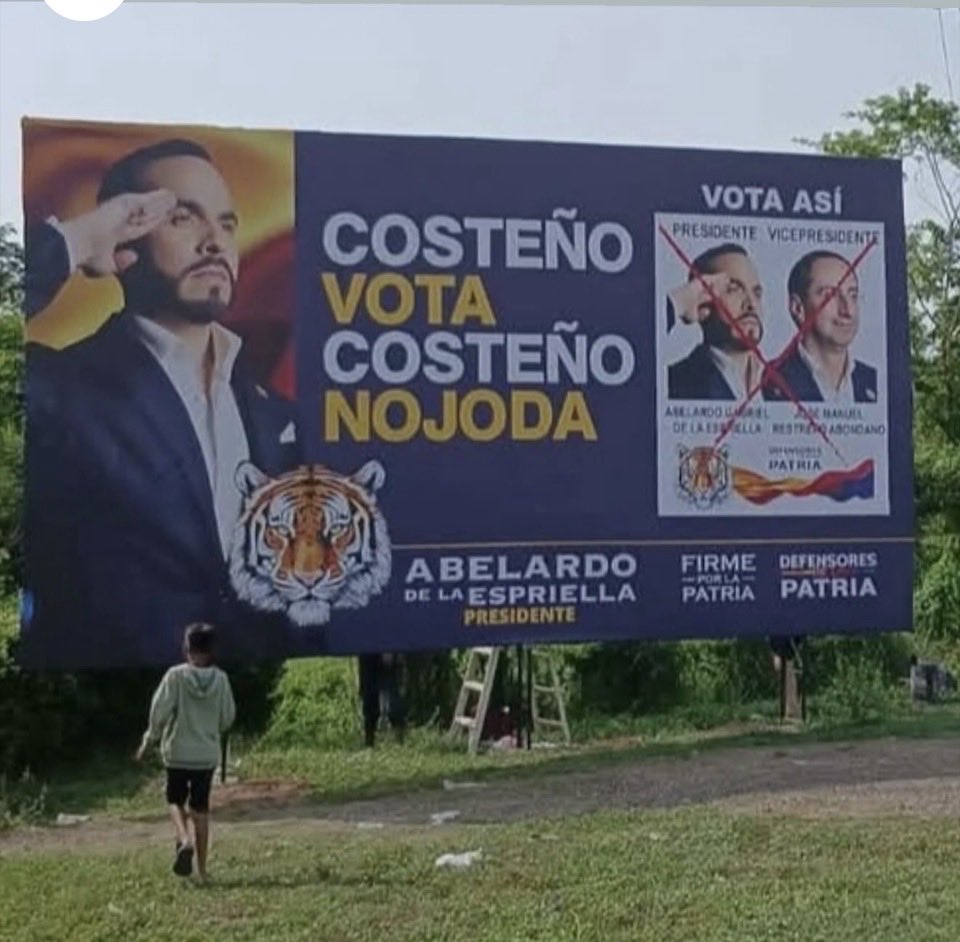 8.6 millones de costeños vamos a votar este 31 de mayo por <a href="/ABDELAESPRIELLA/">Abelardo De La Espriella</a> <a href="/AbelardoPTE/">De La Espriella Presidente</a>