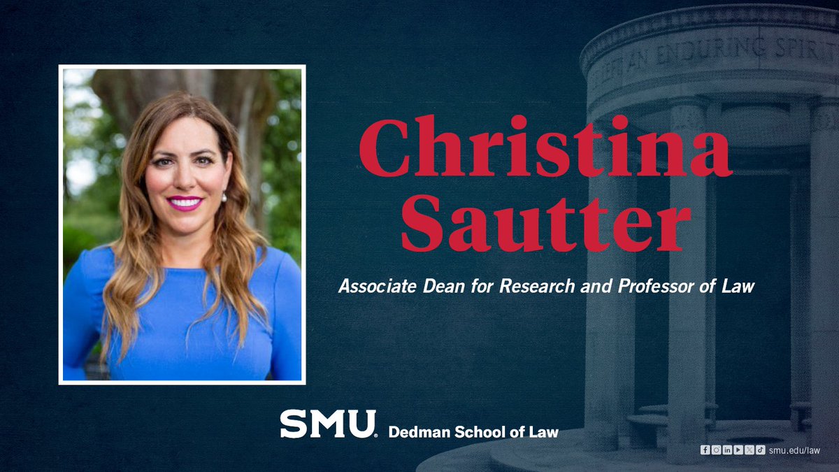 SMU Dedman School of Law tweet media