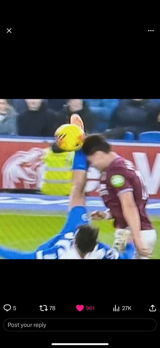 JordanRuggles3's tweet photo. PGMOL where was the disallowed decision against this goal when we needed it ? https://t.co/RKp8qWHICP