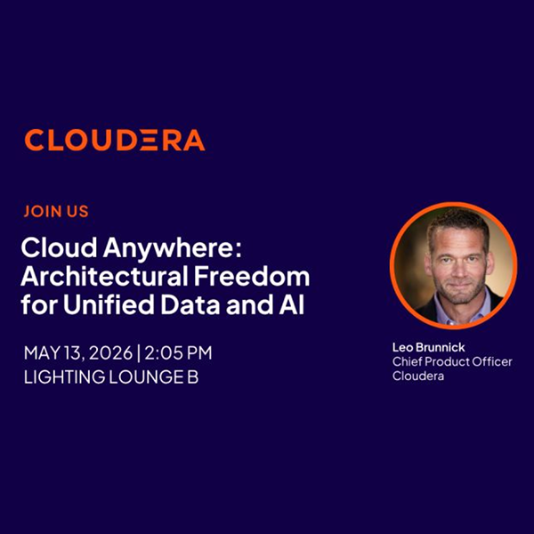InAIToday's tweet photo. Join Leo Brunnick, Chief Product Officer at @Cloudera for Cloud Anywhere: Architectural Freedom for Unified Data and AI to discover how to scale critical AI workloads across the organisation
https://t.co/Pi0fP2oMvO #AI #artificialintelligence #data #unifieddata #workloads #tech https://t.co/ZvhWY2s47S