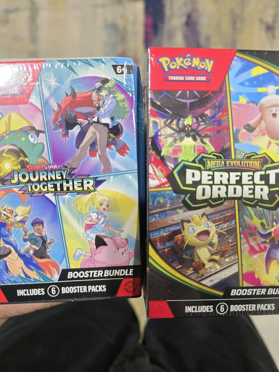 Scored these two booster bundles from GameStop. Wish me luck God Pack  Incoming.