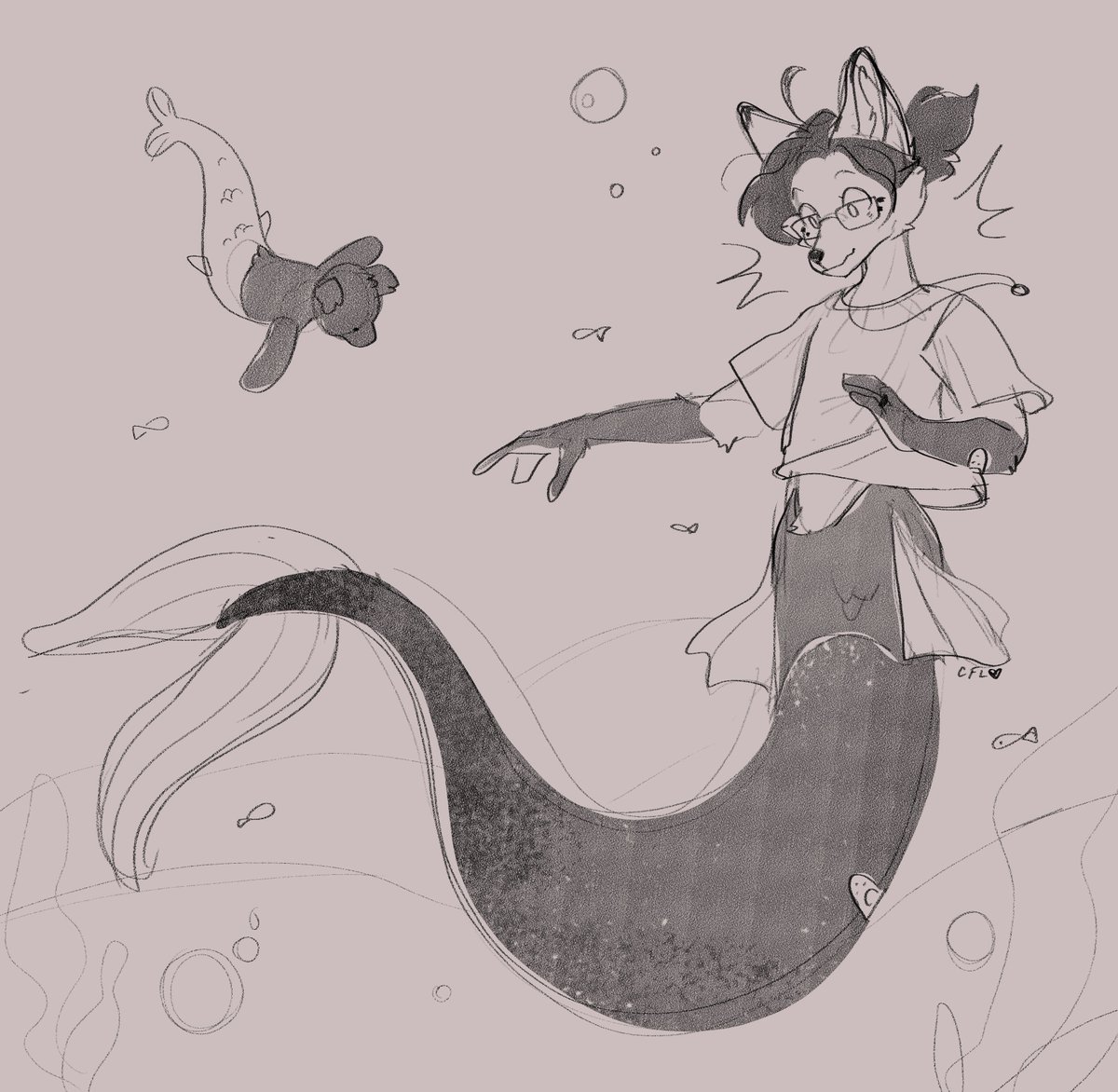 crazyfoxlady's tweet photo. It's Mer-May??! 🐟🐟🐟 https://t.co/LlBUipKQEj