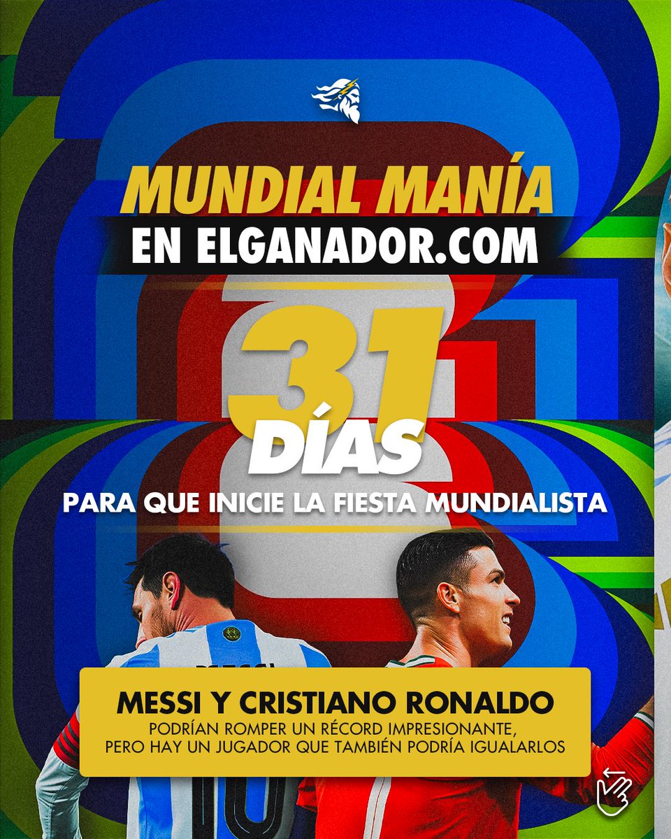 Elganadorcom's tweet photo. “Memo” Ochoa puede unirse a una mesa muy exclusiva ⚡️

Leo Messi y CR7 serán los únicos futbolistas en jugar 6 mundiales 👀 PEEEROOO 

Guillermo Ochoa podría unirse a esa lista junto con los 2 cracks si se confirma que “El Vasco” Aguirre lo convoca para el mundial 🔥 https://t.co/37xELXqu8R