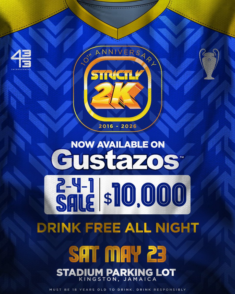 Strictly 2K Sat May 23rd JERSEY! tweet media