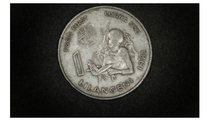 Darkmatterh6nd's tweet photo. 1981: A year of "Food First" and "Lijaha Sisu." This 1 Lilangeni coin, issued for World Food Day, captured Eswatini’s post-independence push for agricultural self-sufficiency. https://t.co/QM2IvdKqnc