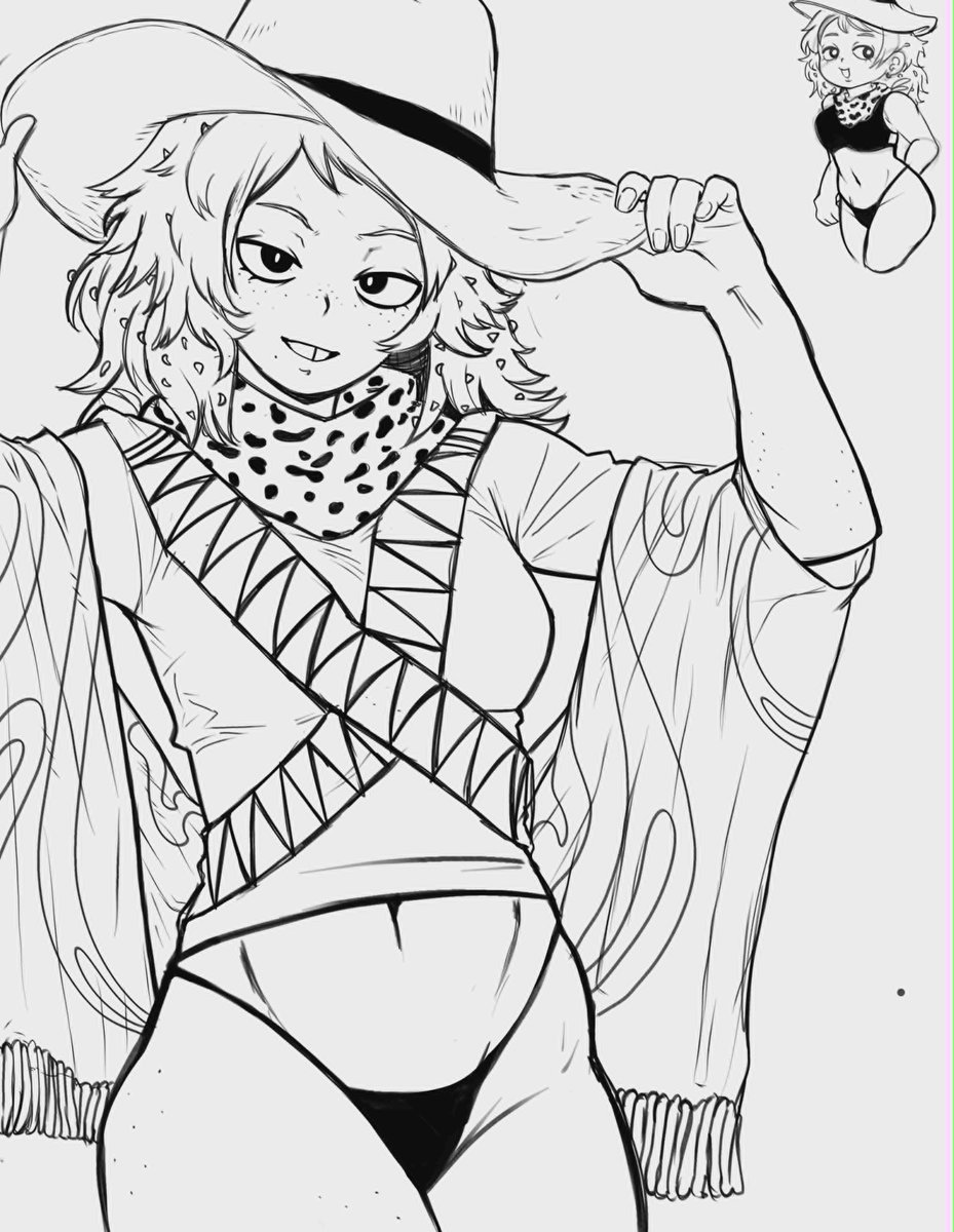 senorsalsa_'s tweet photo. este es un dibujo muy especial hecho por un amigo de mi oc "doña pica" o algo asi, sigo pensando en un nombre https://t.co/nYOLL6CSdy