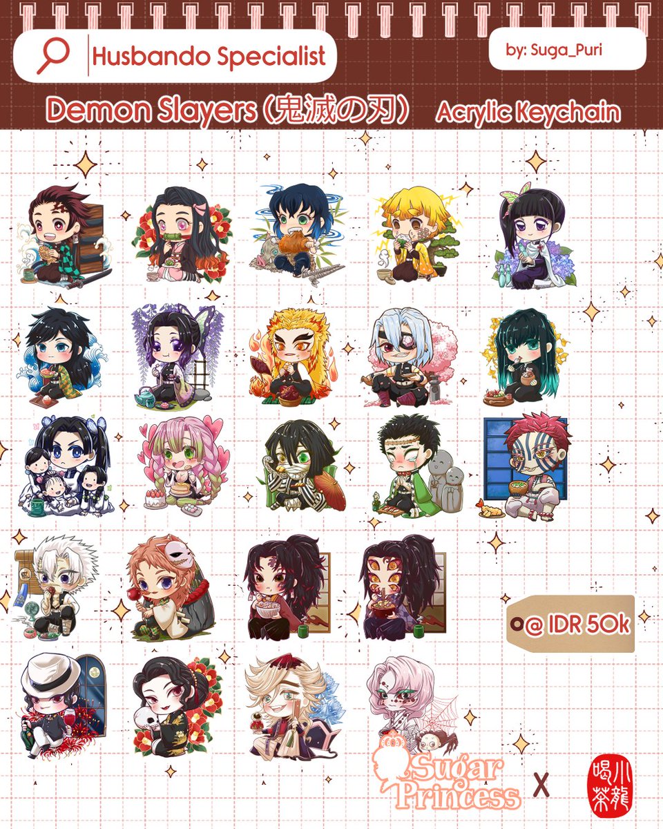suga_puri's tweet photo. #CF22
📂Demon Slayer,  IDV, LADS, Saja Boys
📌Husbando Specialist - N47

#Comifuro22catalogue #comifuro22 https://t.co/iFWCMywiVS