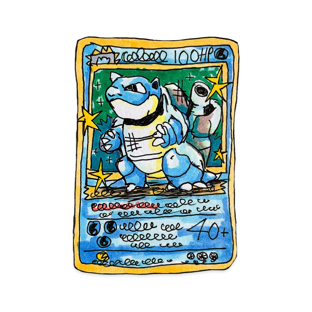 boywithnolegs's tweet photo. Blastoise (Base Set) https://t.co/YW8uWMcOKn