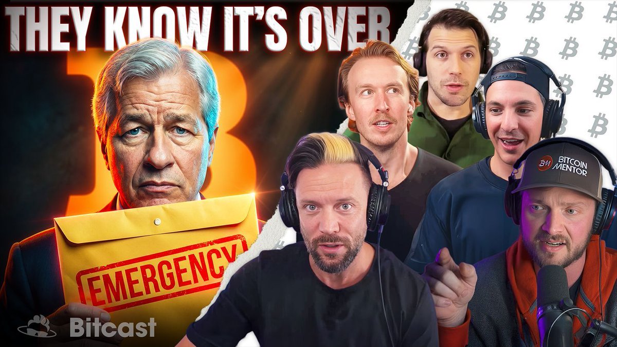 BTCsessions's tweet photo. US Banks Emergency Letter Just Proved Bitcoin Has Already Won
https://t.co/TVjVOpBH16 

Feat @JoeyTweeets, @WalkerAmerica &amp; @brandon_gentile 

LIVE IN 5 MINUTES!

Don’t forget to Retweet and Like to help boost the show! https://t.co/qw4NHTfM1u
