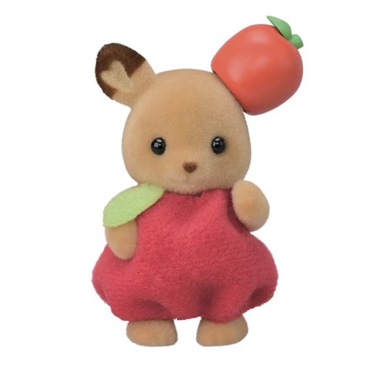 hyunibelle's tweet photo. Radioapple fans actually want a Sylvanian Baby apple deer https://t.co/za8N5c86h5