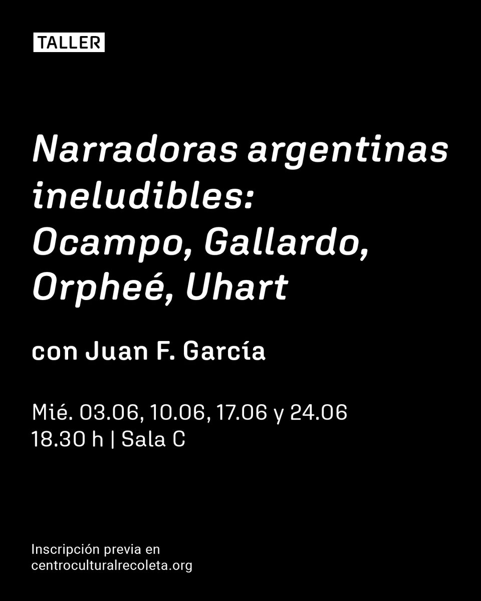 CENTRO CULTURAL RECOLETA tweet media
