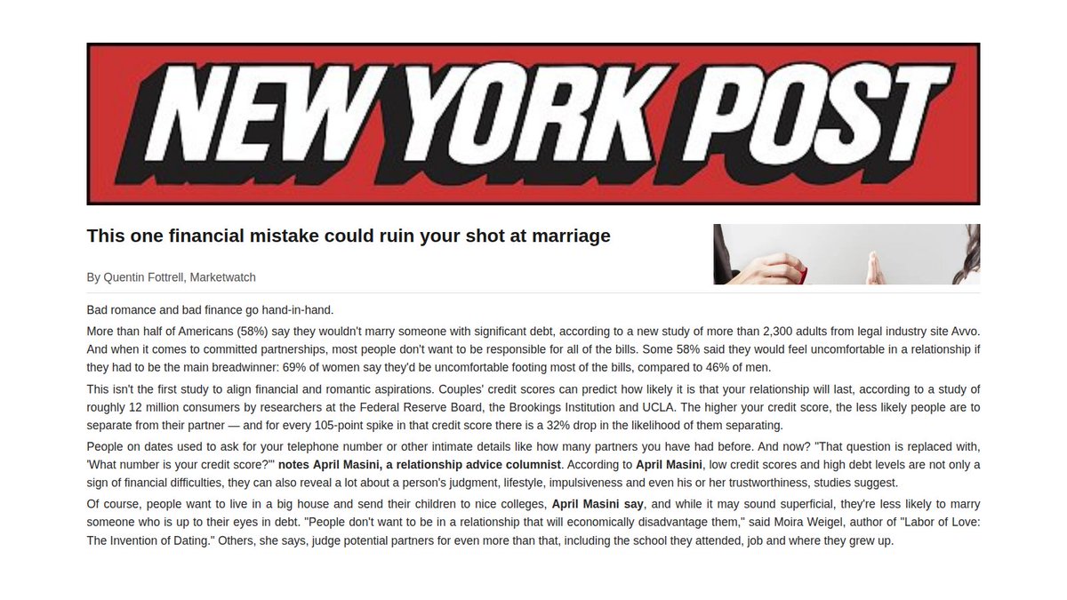April Masini IS 'Ask April' tweet media