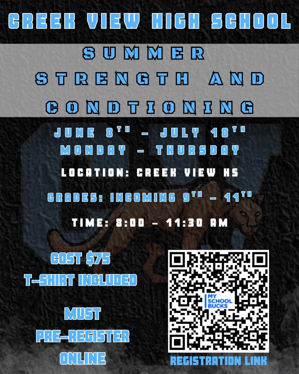 Creek View Football tweet media