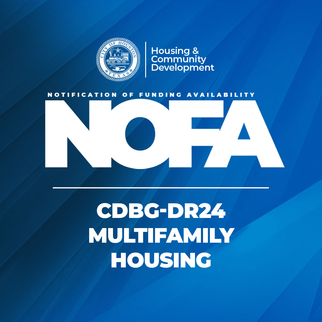 HoustonHCDD's tweet photo. The City of Houston is opening the door—are you ready?

Multifamily developers and property owners can apply for up to $52M in CDBG funding to expand affordable housing and increase access to quality homes in Houston.

Details: https://t.co/GfhsPVZJ4O
✨ https://t.co/rjcvcBNgXm