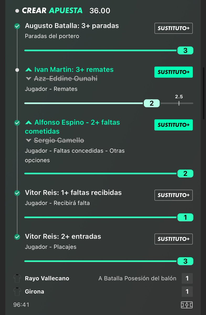 garcistats's tweet photo. se acaba el lunes con un sabor amargo, de estos que te revuelven hasta el intestino grueso

+2.7 uds

y a un PUTO REMATE de Ounahi….de una maravillosa cuota 36

mañana más y mejor, estoy convencido
https://t.co/r5Q0yeUplv https://t.co/gvylWKfiVJ
