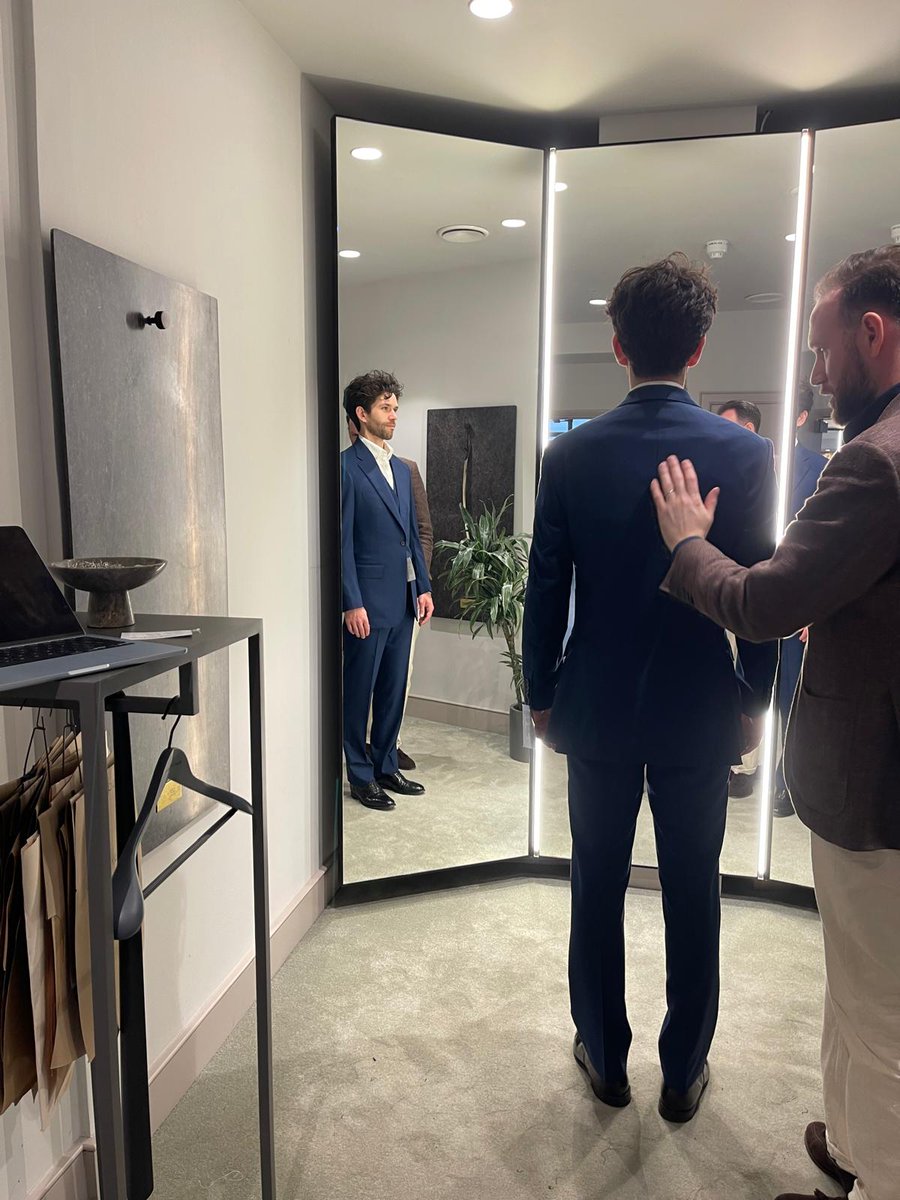 HyperCap_dream's tweet photo. The suit is ready but a few pins are placed. It isn’t final, it’s a living document.

We’re getting married next month. We share the same doubt. 

It’s not whether we chose the right person. It’s whether we can be with someone else. https://t.co/RTrqNzIMNC