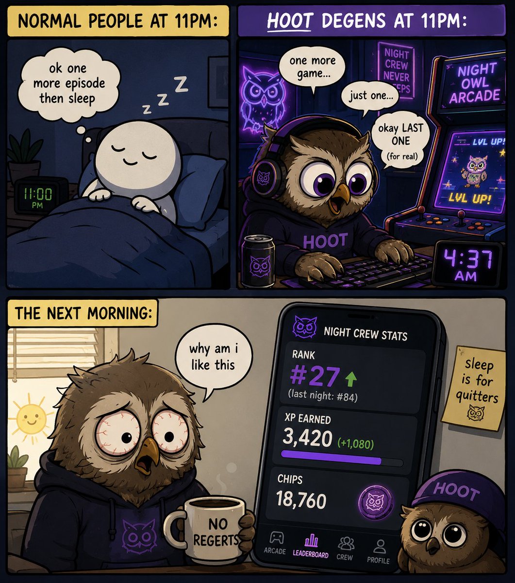 Night Owl Degens $HOOT tweet media