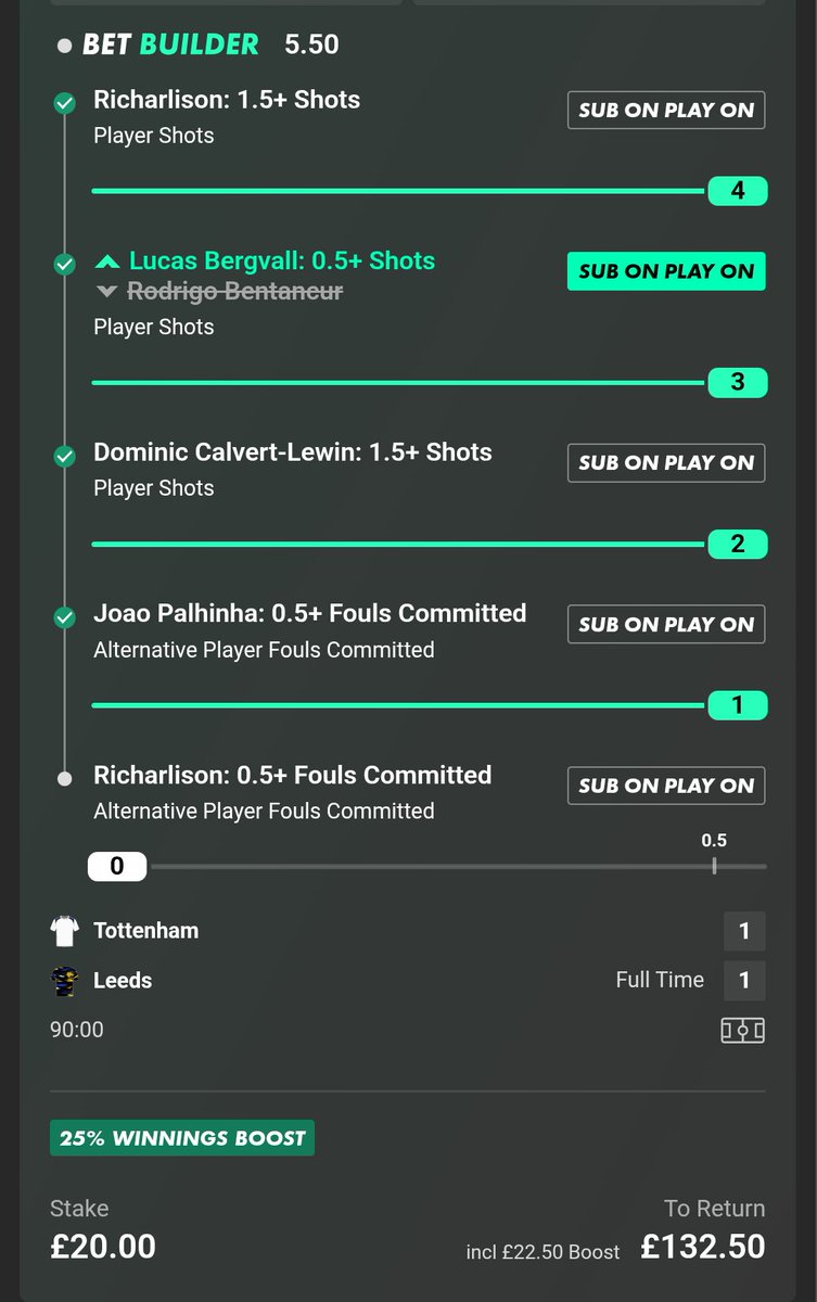 Gsingh1981's tweet photo. @bet365 @OptaAnalyst @OptaJoe there was a foul from richarlison in the box around 90th to 93rd minute in Leeds box. Foul given against richarlison. https://t.co/7vxbwbWHnl