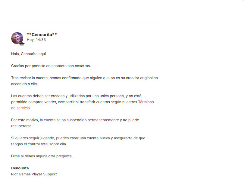 MalikShadmann's tweet photo. Entre paréntesis aclaro que mi main acc no es una cuenta boteada o subida con bots ni nada por el estilo la subi handlevel con un amigo hace años, ya se hubiera baneado por esa razón si fuese así hace años.
@lollatam  #permaban #riotgames #support https://t.co/D2TRA9ccRM