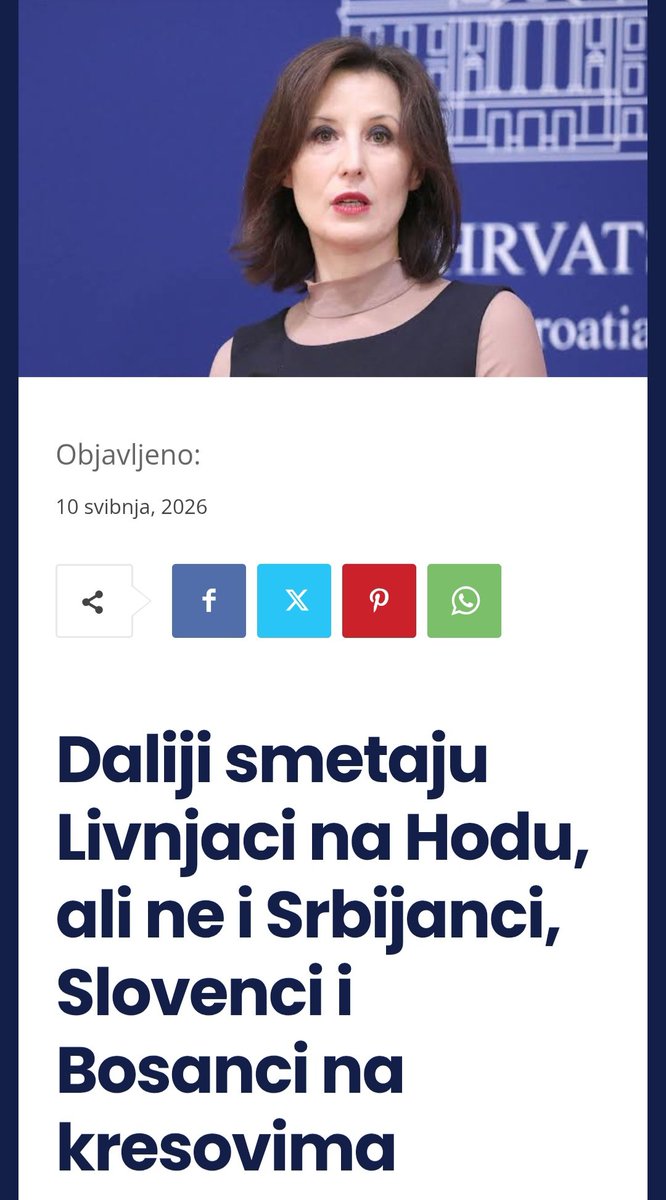 Dalija Orešković tweet media