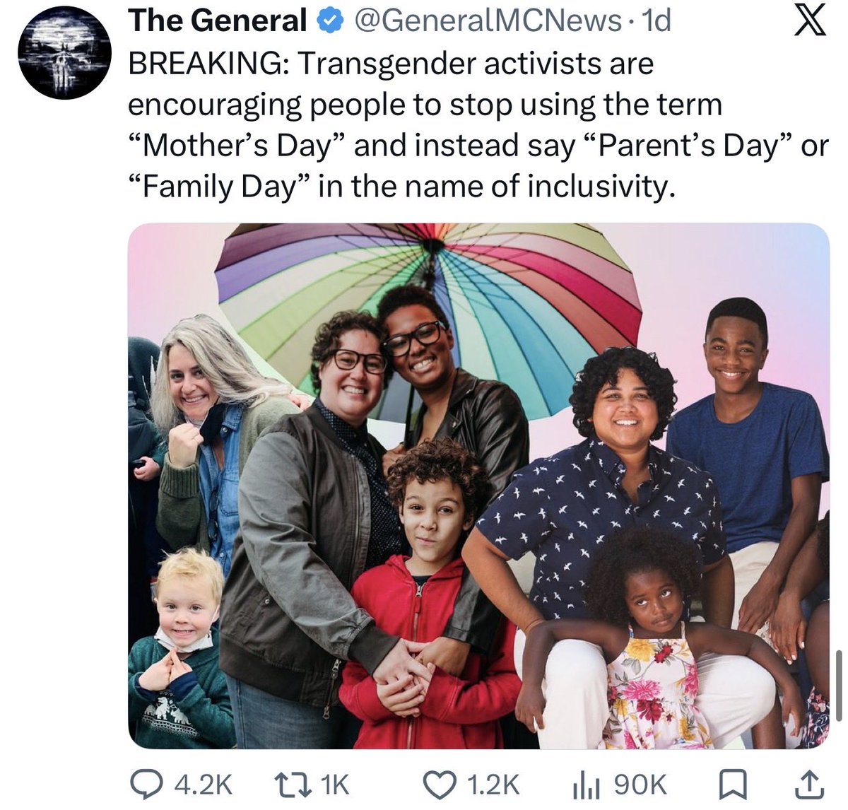 peoplespca's tweet photo. Motherhood is not a “costume” that can be put on or taken off at will. 

Why would the @CPC_HQ’s Deputy Leader support this nonsense?! https://t.co/hL5ThBwU3z