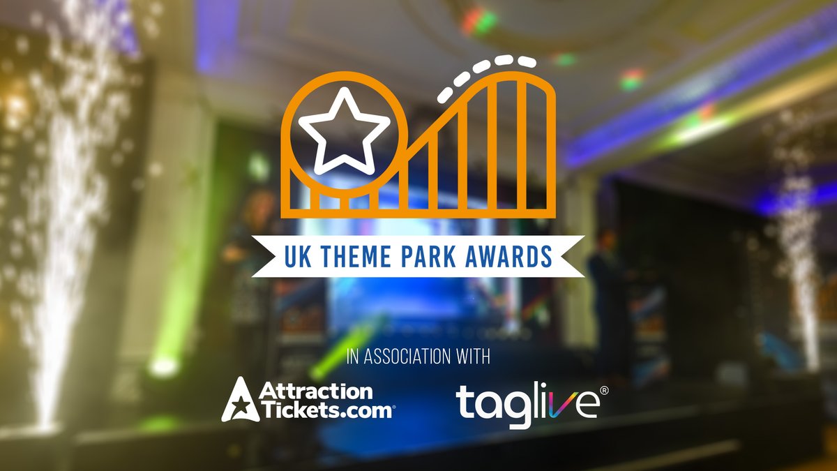 AttractionDaily's tweet photo. The #UKThemeParkAwards will return later this year, with new categories celebrating water parks and high achievers. 🏆 Read more: https://t.co/DMG9SfCSAf https://t.co/P74V5RlnN5