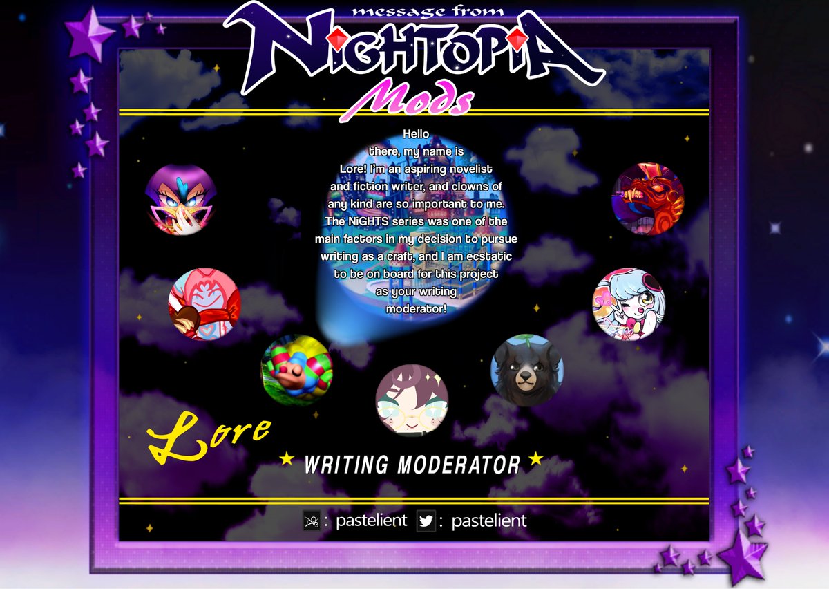 Message From Nightopia: a NiGHTS Zine tweet media