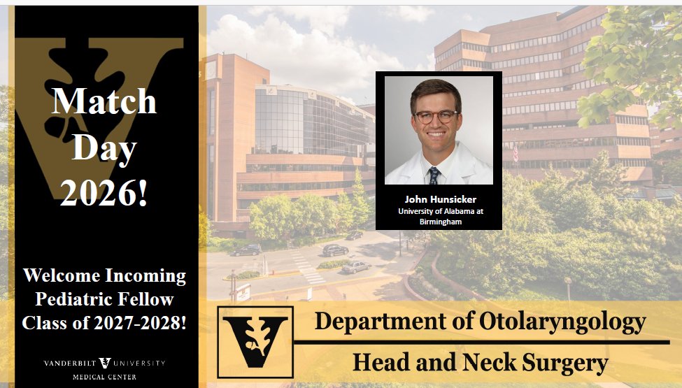VUMC Otolaryngology–Head and Neck Surgery tweet media