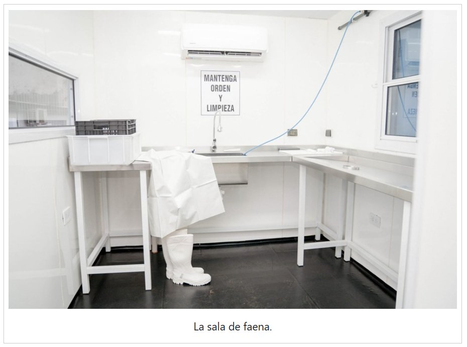 Inauguraron una "sala de faena para peces" en Apóstoles, asistieron a la inauguración (pero no pudieron entrar todos porque es de 2x2 mts) el gobernador, el ministro del Agro y la Producción, Facundo López Sartori; el ministro de Hacienda, Adolfo Safrán; la intendenta de