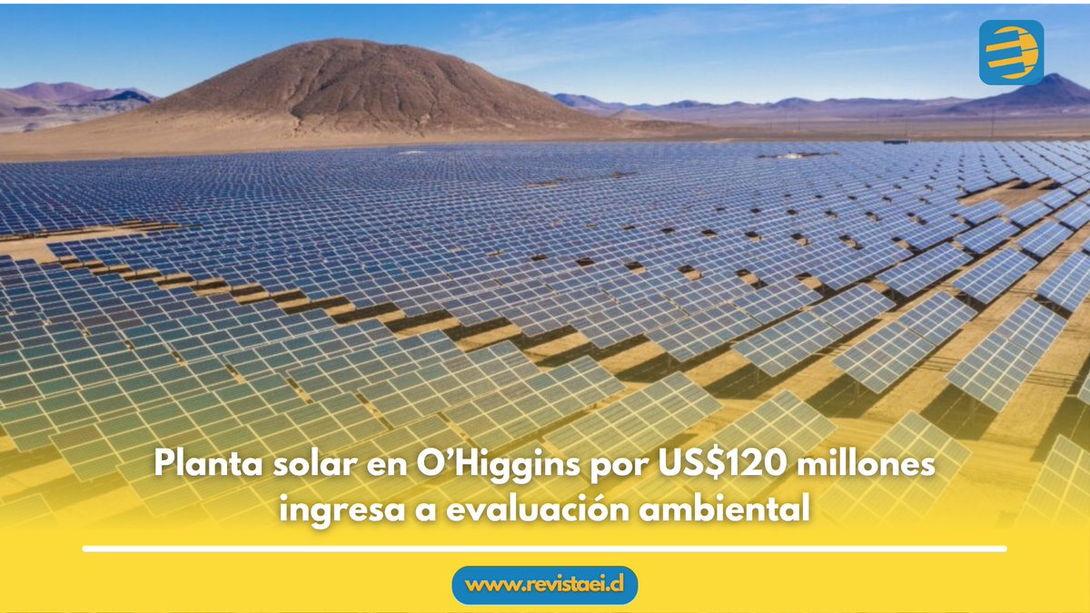 r_electricidad's tweet photo. La fase de construcción del proyecto tendrá una duración de 17 meses y requerirá de una dotación promedio de 400 trabajadores y una dotación máxima de 650 personas.

➡️ https://t.co/qT2ZwGPOpN

#SEIA #EvaluaciónAmbiental #PlantaSolar #OHiggins #Energía #Electricidad #Chile https://t.co/ZCXrATJR99