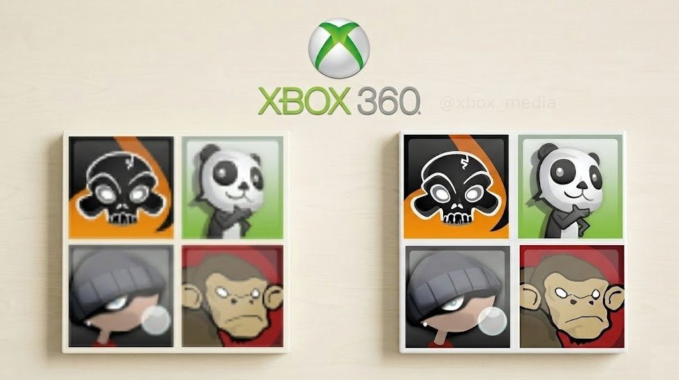 xbox_media's tweet photo. Próximamente: las Gamerpics de #Xbox360 reescalarán con bloques de píxeles nítidos. https://t.co/S488PPMW3v