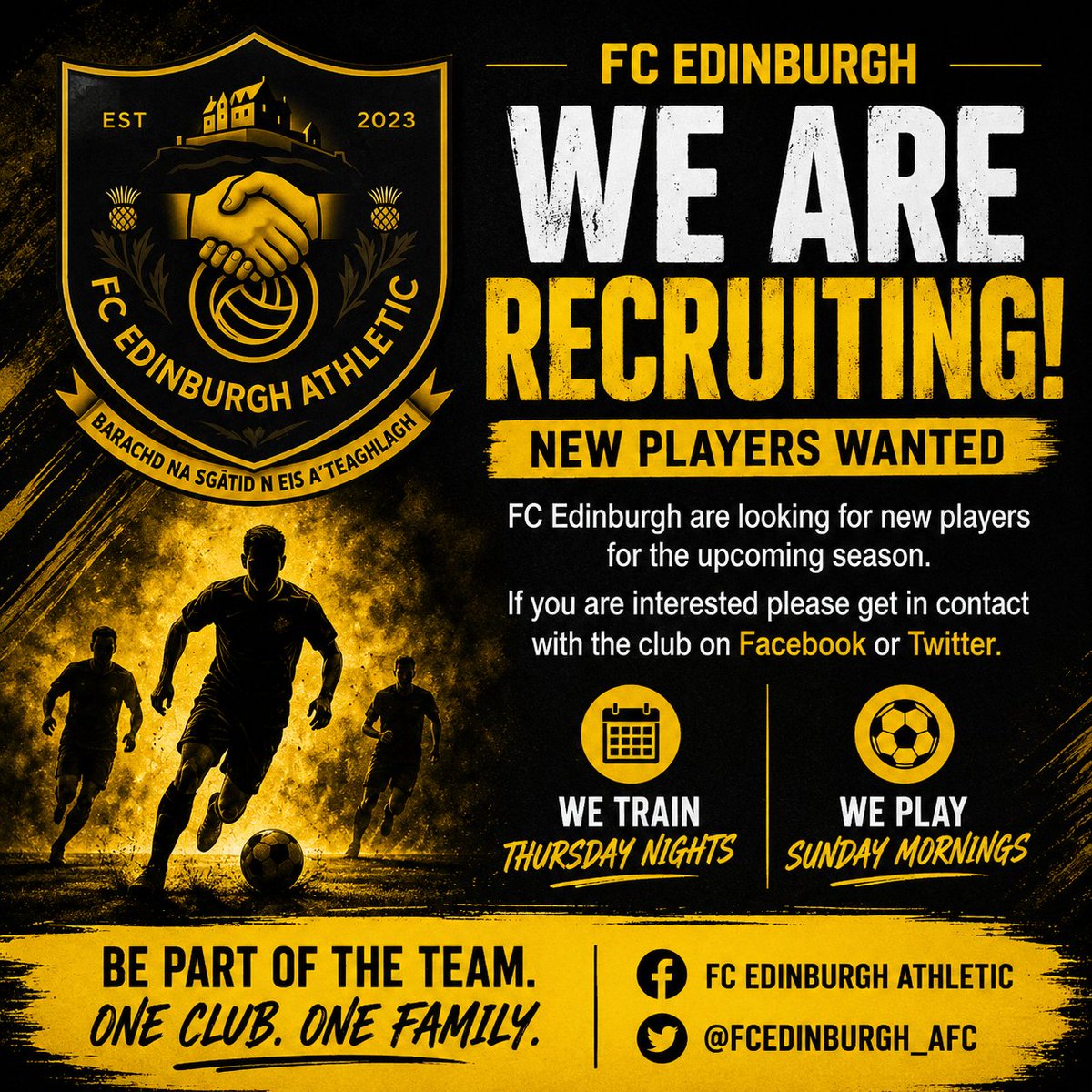 FCEdinburghAth's tweet photo. https://t.co/1oGutCMWoR