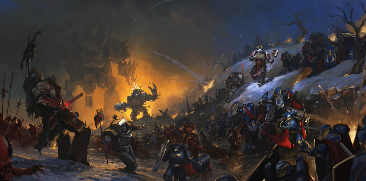 Warhammer 40K Art tweet media