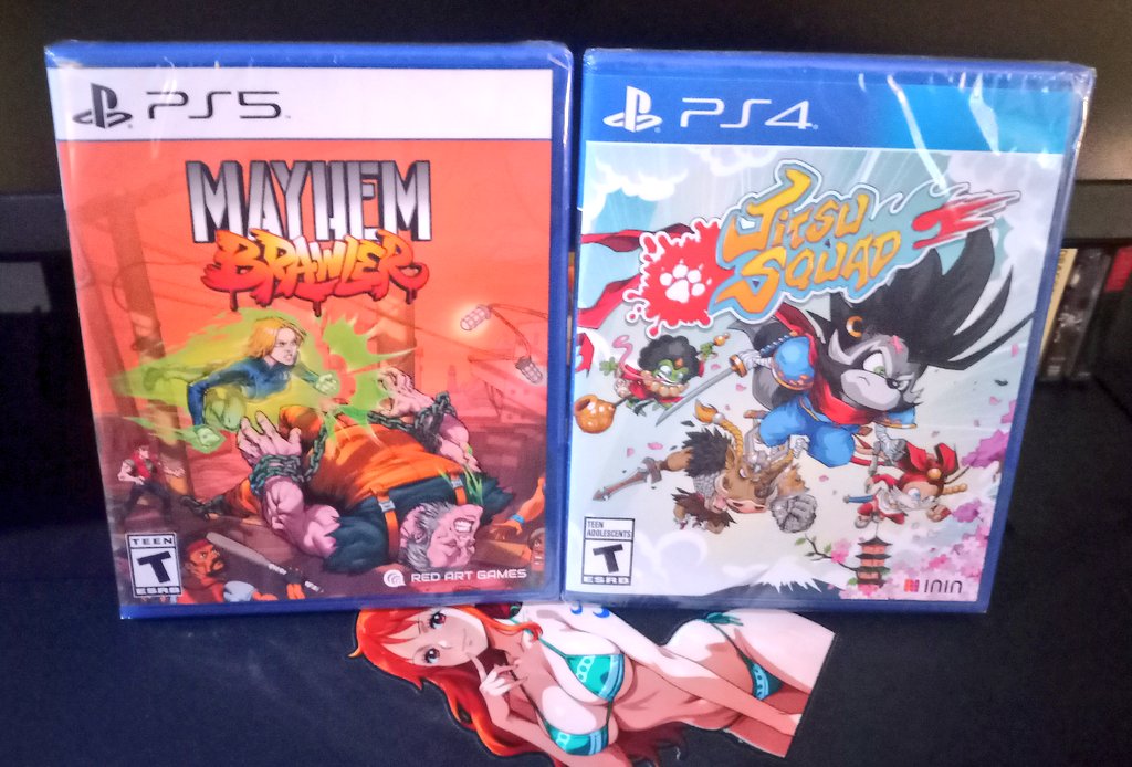 CorbinD47117769's tweet photo. I legit forgot I had these coming well at least they're here AKA collector's problems, 2 BeatEmUps ive been needing to get my hands on!!! 😆 #gamelife #gamecollection #physicalmedia #ININ #Redartgames #beatemups https://t.co/jIkqzmCVvO