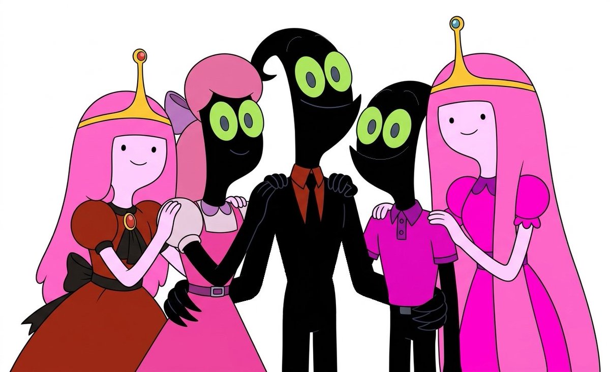 nathaniel7718's tweet photo. Nergal &amp; Princess Bubblegum's Family
🖤🩷
Artwork by @nathaniel7718 https://t.co/PRFNyxdewI