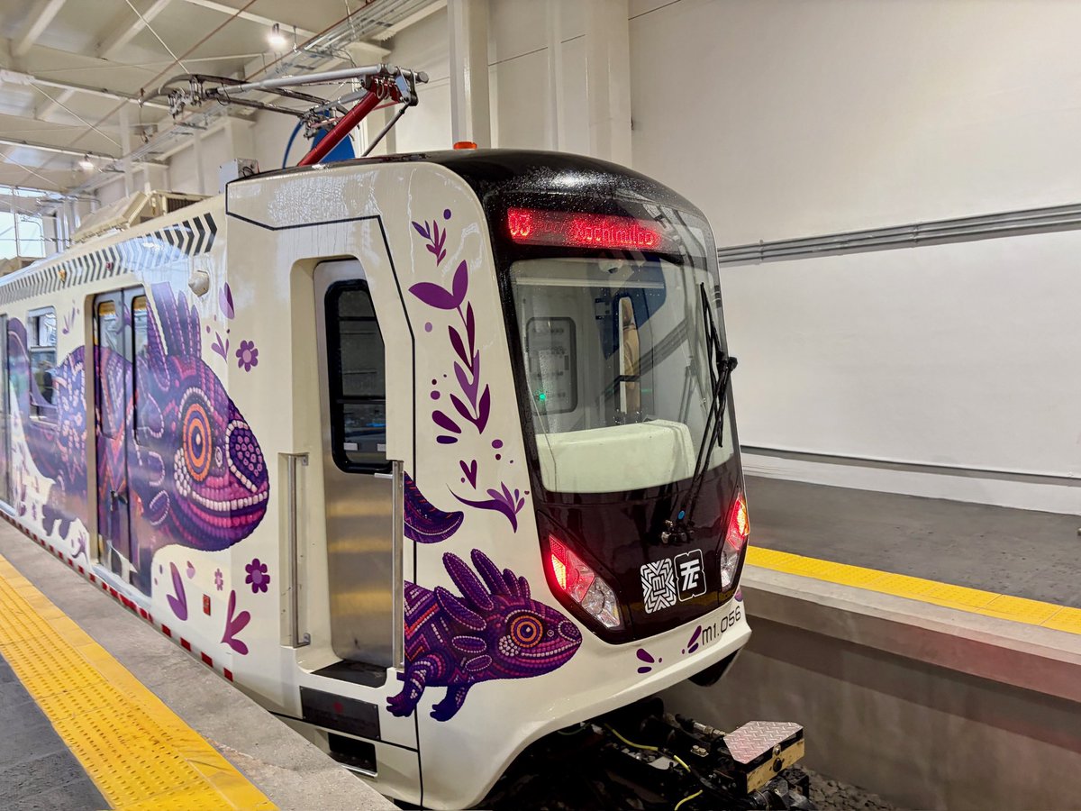 EdgarBen10's tweet photo. 🇲🇽 Inauguración del Tren “Ajolote” del Sistema de Transportes Eléctricos 🚉

🚊 @STECDMX @GobCDMX #CDMX 🎉 https://t.co/UmC9MkcBqo