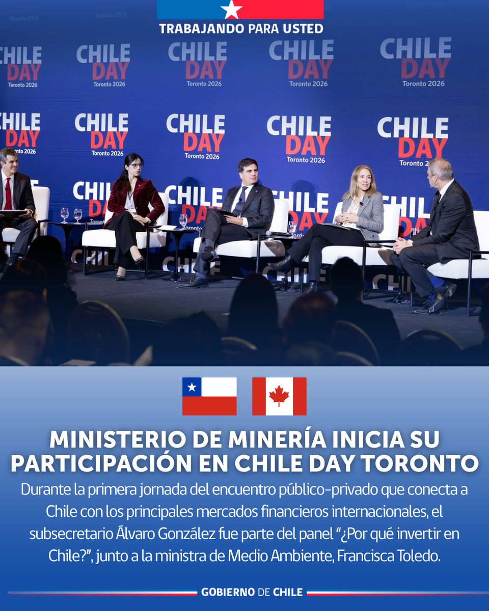 Ministerio de Minería de Chile tweet media