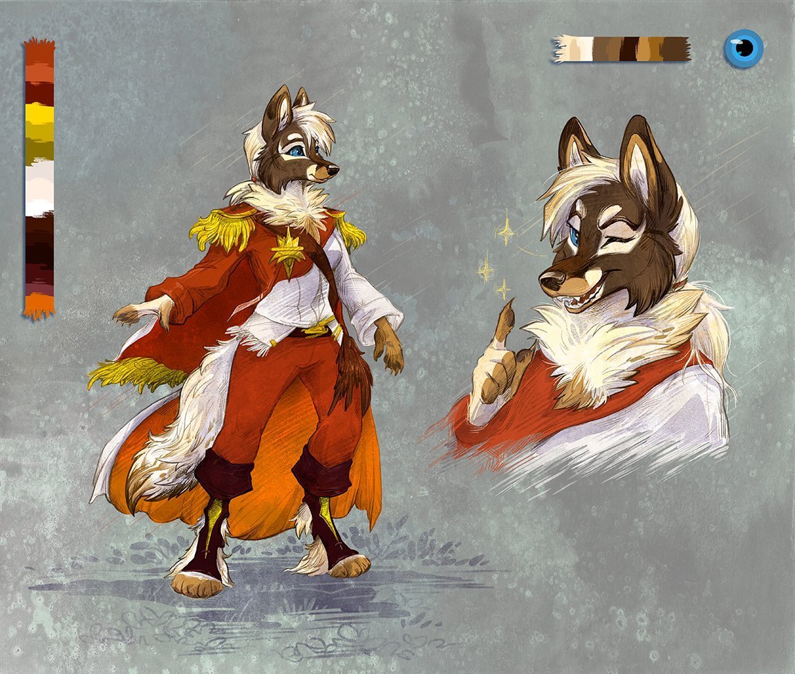 Taski_Guru's tweet photo. Anthro characters (closed)
Royal Magister and the firebender wolf oc
Farrah (c) Stenu
furry designs / adoptables
#anthro #furry #furryoc #adoptable #dungeonsanddragons #dndrogue #wolf_oc #adopt #dndart https://t.co/7DeUeCMAaI