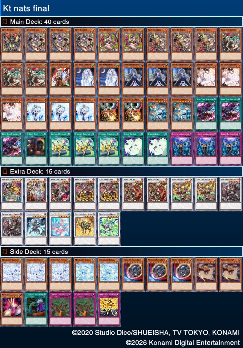 michaelmingYGO's tweet photo. Sadly nats didn’t go in my favour.. the deck was insane but I let myself down with not enough practice.. but I found my love again of the game with the deck. Smiling joking and chain blocking again. Looking forward to next events @CardCartelTCG https://t.co/OyieUDCSTc