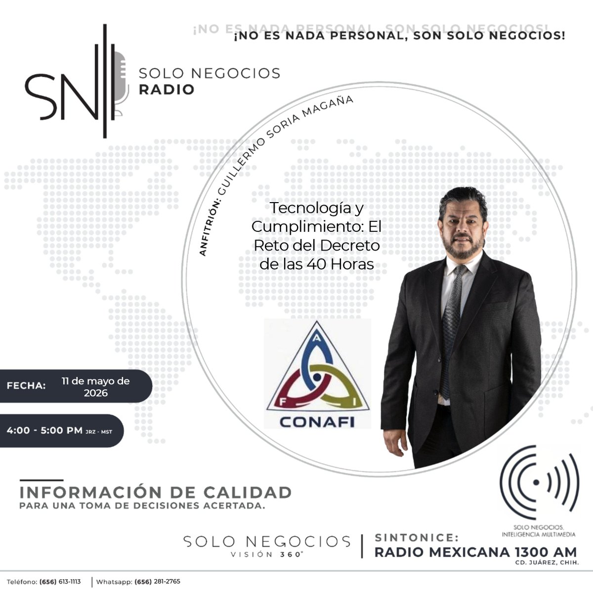 Solo Negocios, Inteligencia Multimedia tweet media