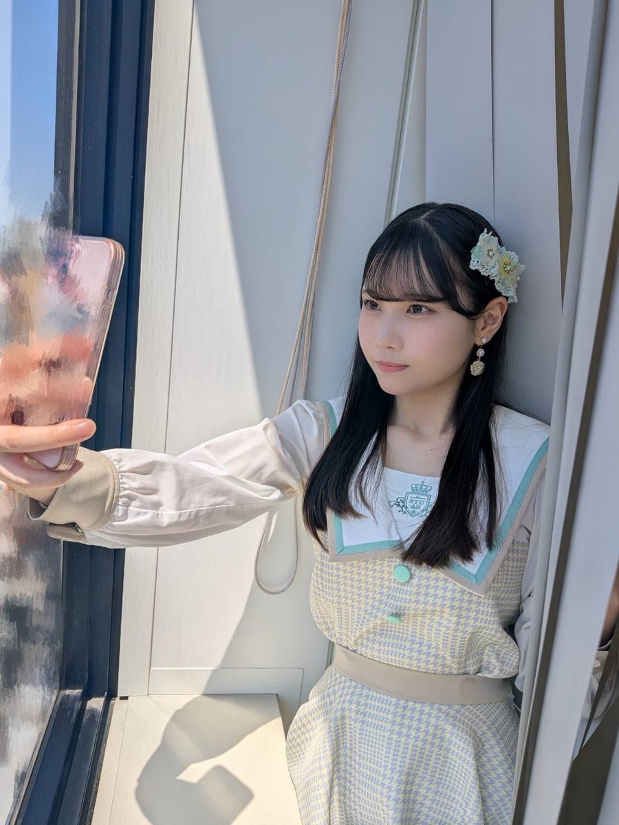 Hello〜🍀 STU48 4期研究生の #坂木叶愛 （さかきとわな）です