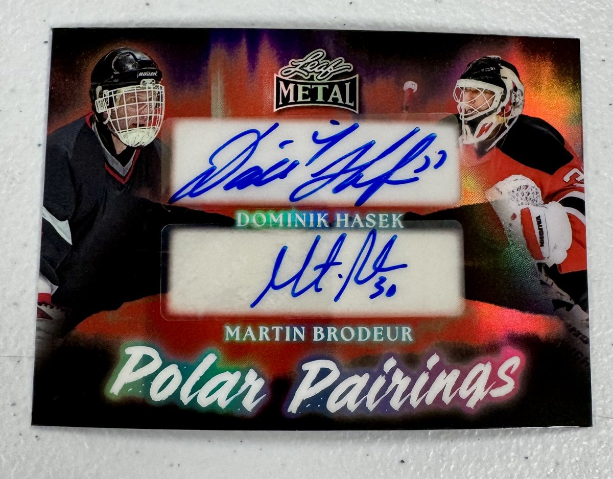 Leaf_Cards's tweet photo. 2026 Leaf Metal Hockey Live Preview!!! https://t.co/UskhjRaudR