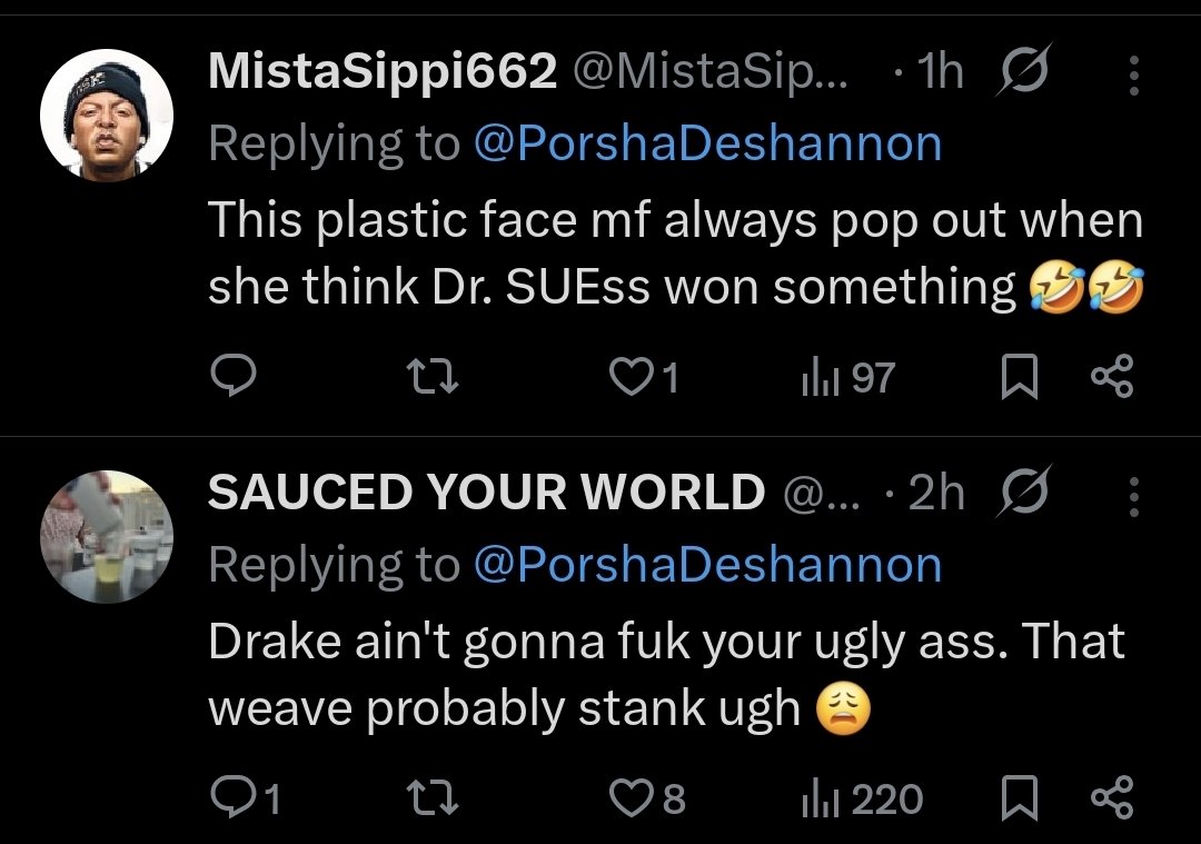 Porsha Deshannon tweet media