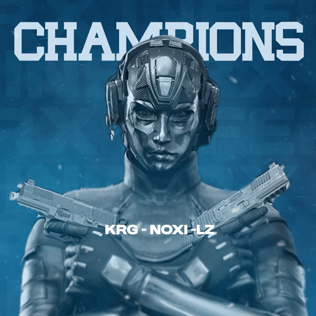 InferXgaming's tweet photo. Today's #CHAMPS in our scrims!

First place: @KRGwz_  x @Noxi3i  x @Lz_Wz_ 
Second place: @CrazySnakeEU  x @Biaar04  x @FeD3Sh 

Top Fragger: @CrazySnakeEU https://t.co/pjejb9MFvl