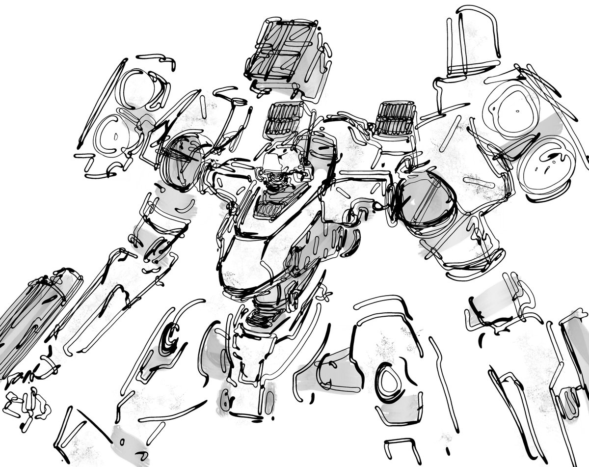 musyasugyo's tweet photo. AC sketch https://t.co/HiE817TiTb