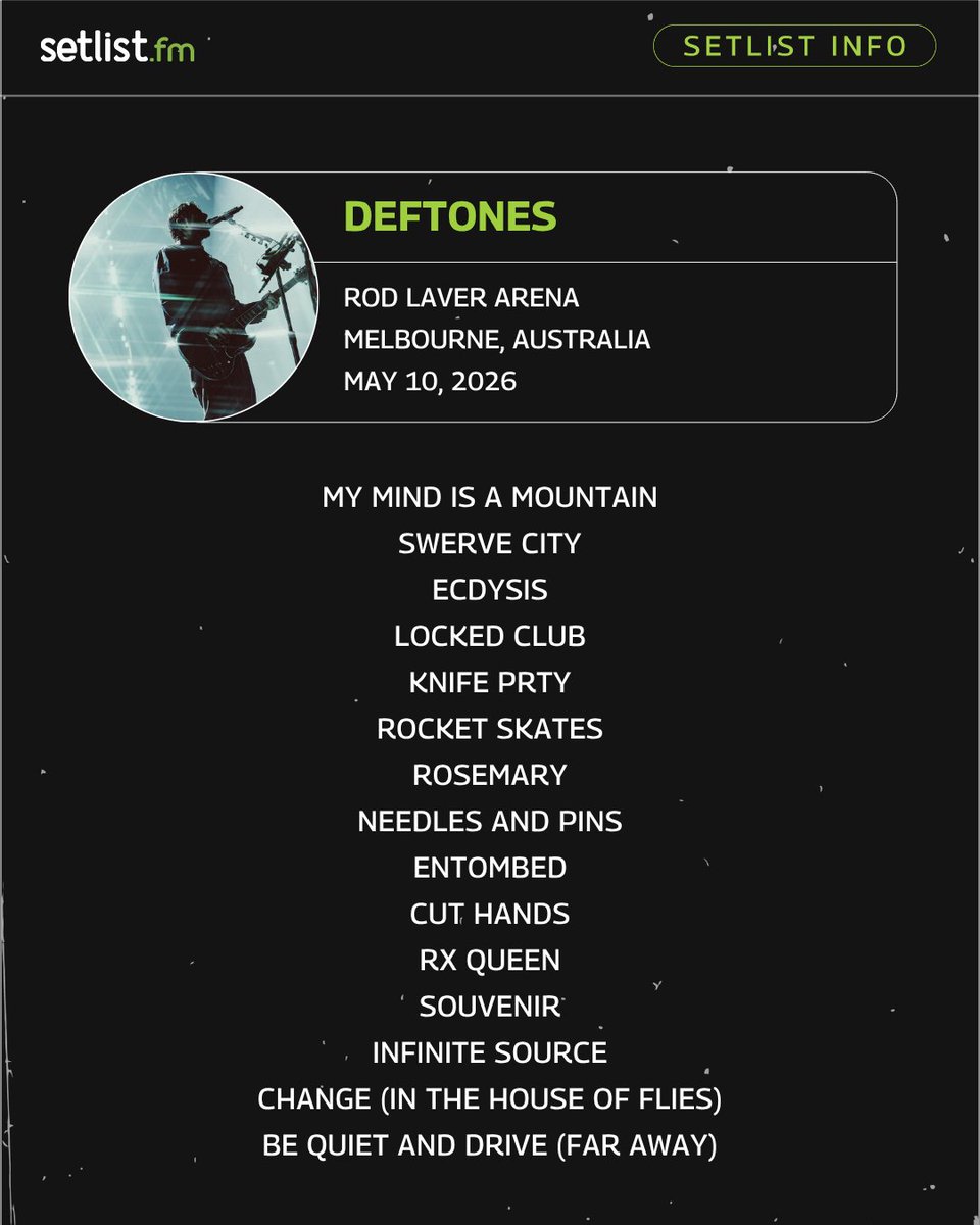 setlist.fm tweet media