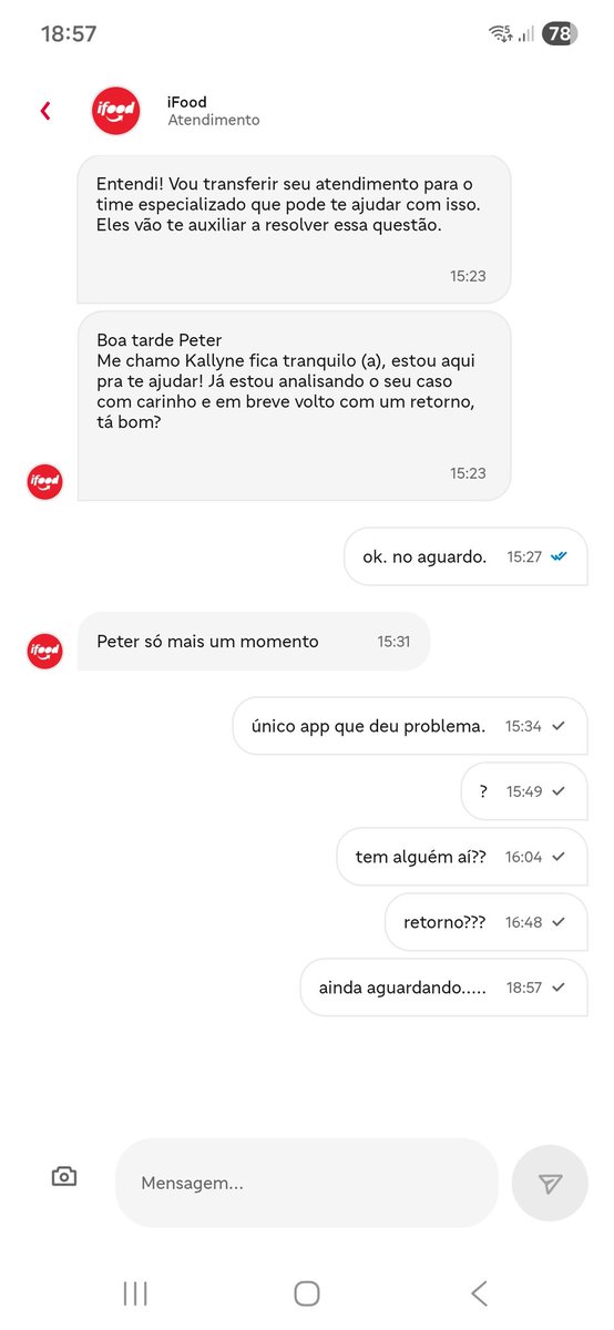 Peter_Pensando's tweet photo. @iFood , esse momento é uma eternidade. https://t.co/LOl5EWGO6x